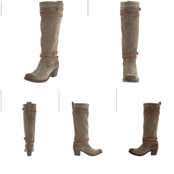 Frye Suede Jane Boot - Picture 6 of 8